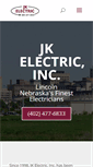 Mobile Screenshot of jkelectricne.com